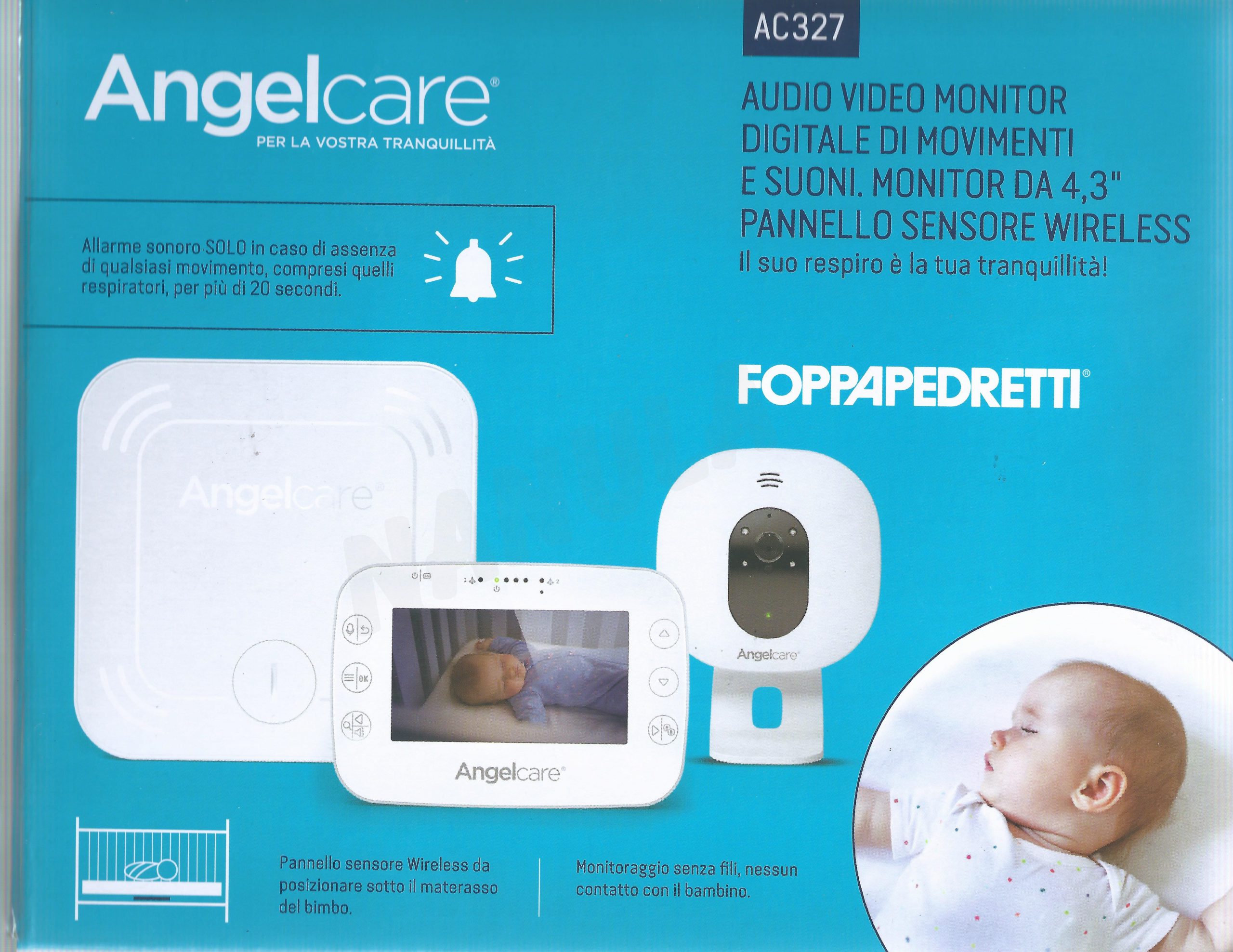 HÜH! Baby Monitor Video e Audio - Sorveglianza Interna per Neonati, Culla,  Lettino, Altalena - Con Radioline e Monitor Wireless : : Prima  infanzia
